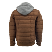 Men’s Foam Padded Jacket MPJ250709 – 20D Nylon Shell, 210T Lining, Hand-Filled Synthetic Cotton