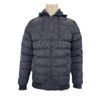 Men’s Foam Padded Jacket MPJ250704 – 75D Polyester Shell, 210T Lining, Hand-Filled Synthetic Cotton