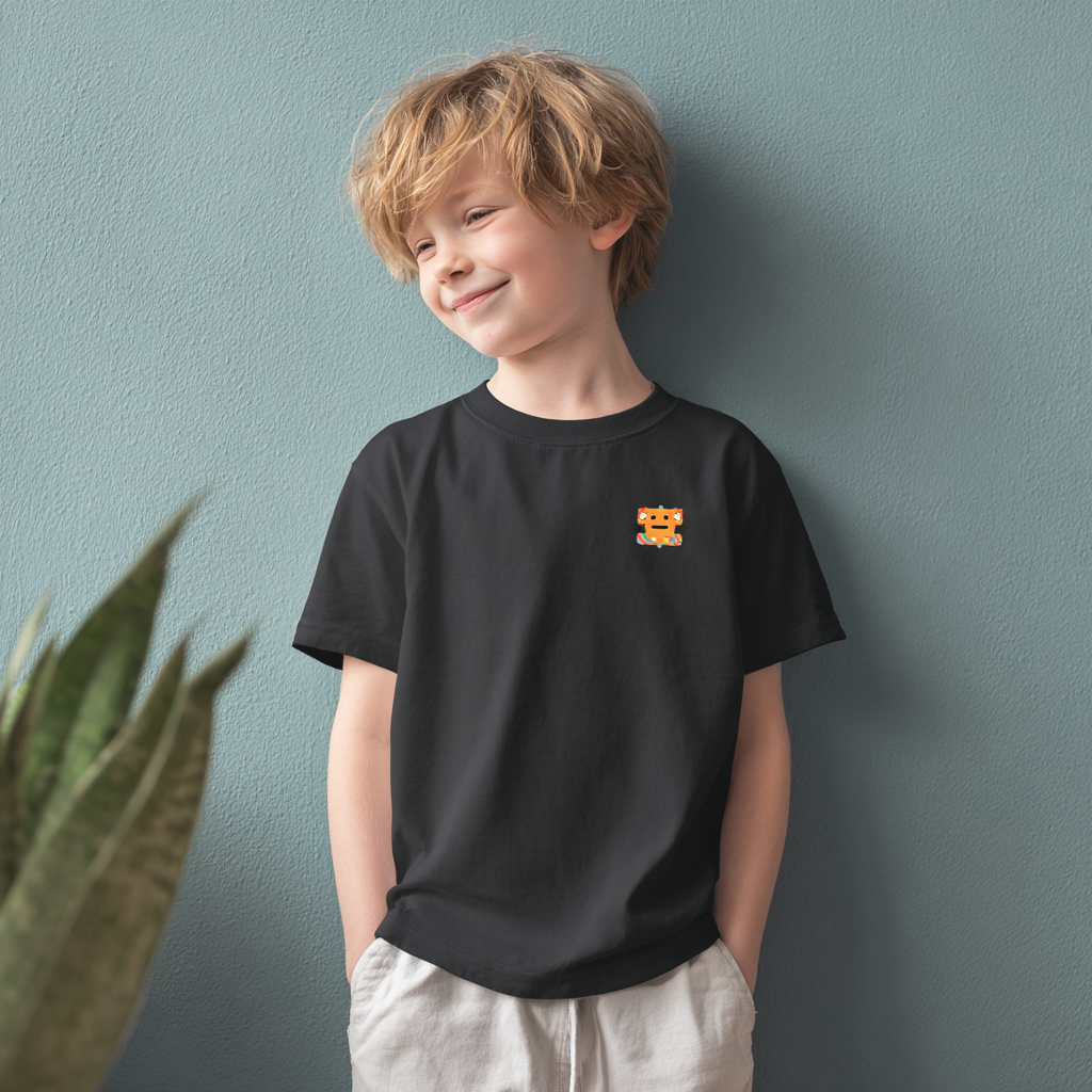 KTS260110 100% Polyester 180GSM Kid's T-shirt with Regular Print