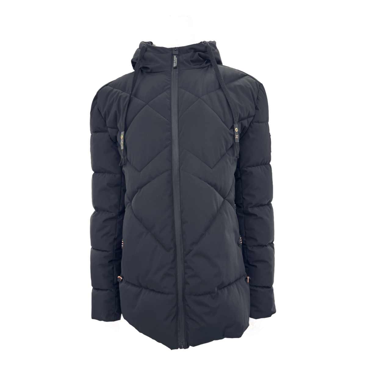 Women’s Foam Padded Jacket WPJ250702 – 50D Polyester Shell, 210T Lining, 150g Synthetic Cotton Insulation