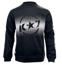 SWT250904 100% Polyester Fleece 240 GSM Men's Long Sleeve Sweatshirt