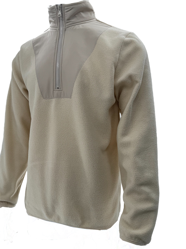 SWT250404 Polar Fleece trims with 50d Polyester Mens Classic Sweatshirt