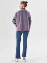 Women’s Sherpa Fleece Sweatshirt SWT250702– 290gsm Polyester, Jersey Body Lining, 210T Sleeve Lining