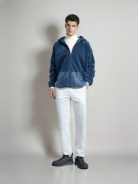 SWT250403 Polar Fleece Body with 100% Polyester Trims Mens Classic Sweatshirt