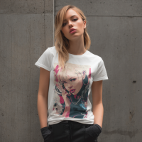 STS260197 100% Polyester 180GSM Adult T-shirt Bright Color Print