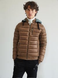 Men’s Foam Padded Jacket MPJ250709 – 20D Nylon Shell, 210T Lining, Hand-Filled Synthetic Cotton