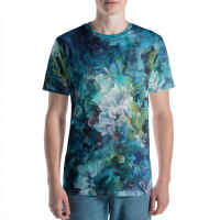 STS260174 100% Polyester 180GSM Adult T-shirt Bright Color Print