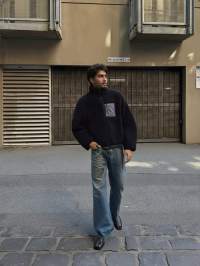 Men’s Jacket – MJK250901 100% Polyester Sherpa 350 gsm Men's Jacket