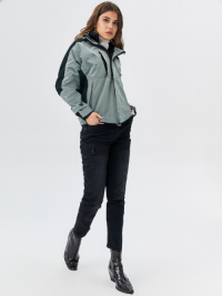 WBR250403 Double Layer (Polyester & Polar Fleece) Detachable Unisex Windbreaker