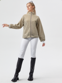 SWT250405 100% Polyester Polar Fleece Classic Womens Sweatshirt