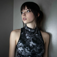 STS260101 100% Polyester 180GSM Adult T-shirt with Digital Black & White Print