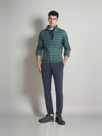 MPJ250401 100% Nylon Mens Padded Classic Jacket