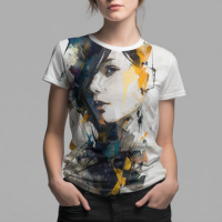 STS260191 100% Polyester 180GSM Adult T-shirt Bright Color Print