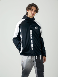 WBR250402 100% Polyester with Fur Lining Mens Warm Windbreaker