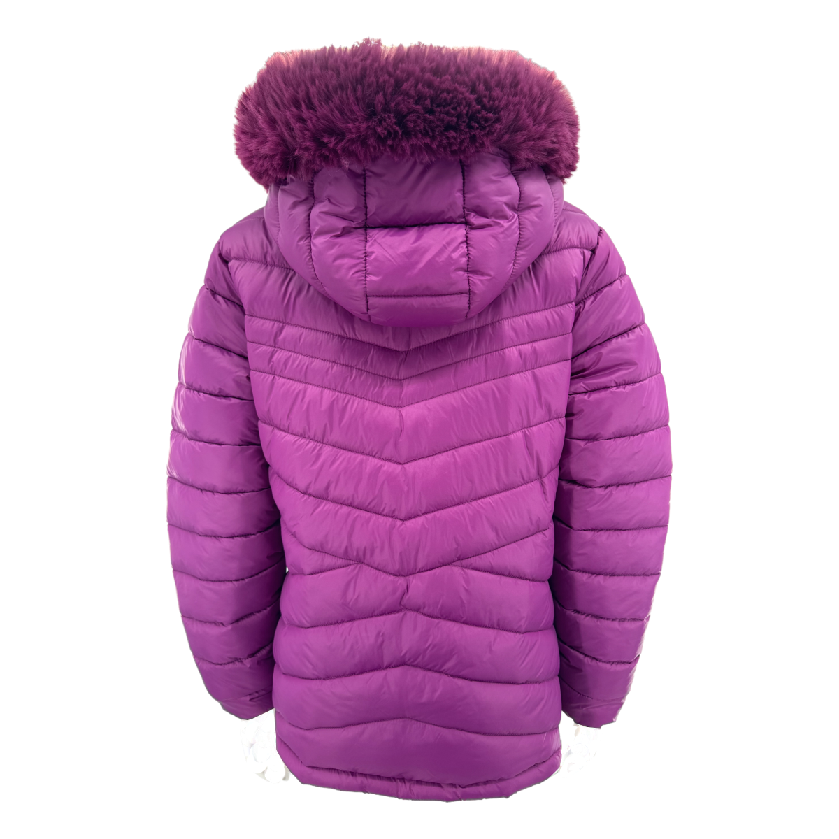 Women’s Foam Padded Jacket WPJ250703 – 20D Nylon Shell, Fur Lining, 210T Sleeves, Hand-Filled Synthetic Cotton