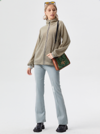SWT250405 100% Polyester Polar Fleece Classic Womens Sweatshirt
