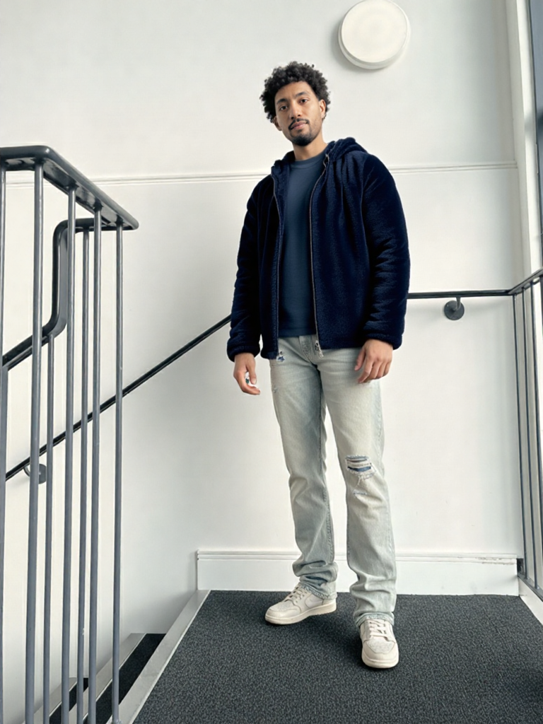 Men’s Hoddie Jacket – HOD250901 100% Polyester Fleece 280g