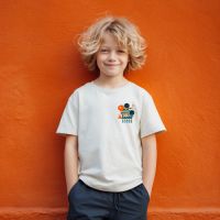 KTS260115 100% Polyester 180GSM Kid's T-shirt with Regular Print