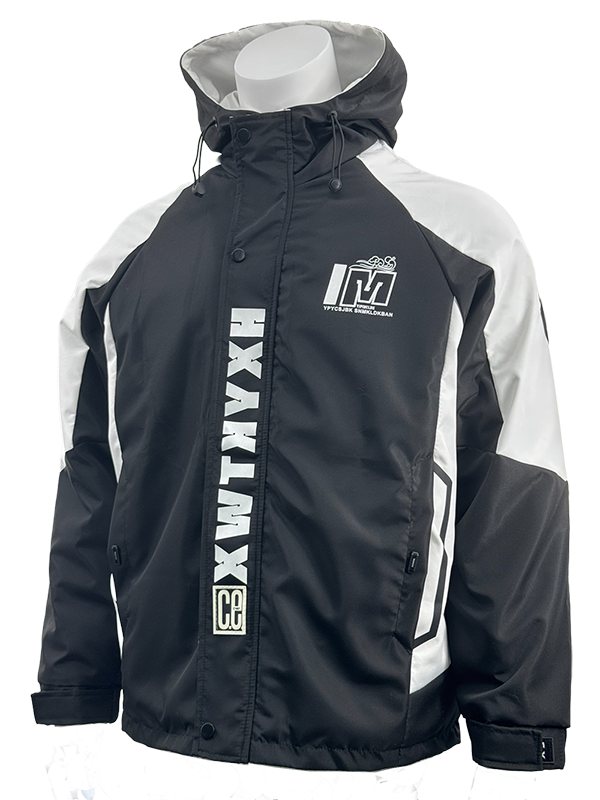 WBR250402 100% Polyester with Fur Lining Mens Warm Windbreaker