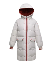 WPJ250404 Womens PU Padded Jacket