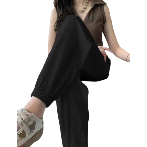WPT250401 95% Polyester 5% Spandex Womens Casual Sport Pants