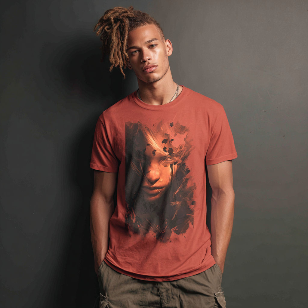 STS260186 100% Polyester 180GSM Adult T-shirt Bright Color Print