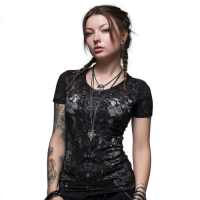 STS260104 100% Polyester 180GSM Adult T-shirt with Digital Black & White Print