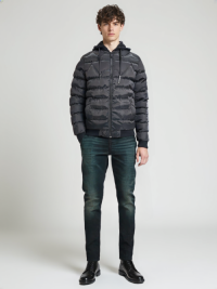 Men’s Foam Padded Jacket MPJ250704 – 75D Polyester Shell, 210T Lining, Hand-Filled Synthetic Cotton