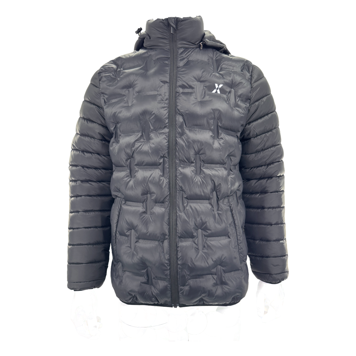 Men’s Foam Padded Jacket MPJ250708 – 20D Nylon Shell & Lining, 160g Synthetic Cotton Insulation