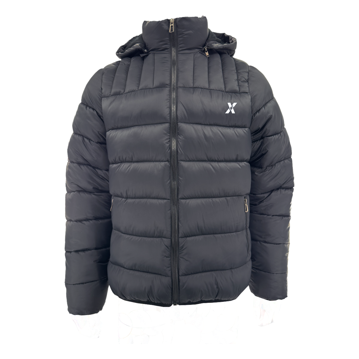 Men’s Foam Padded Jacket MPJ250706 – 20D Nylon Shell, Soft Polyester Fur Lining, Hand-Filled Synthetic Cotton
