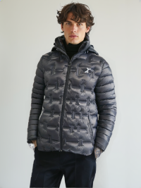 Men’s Foam Padded Jacket MPJ250708 – 20D Nylon Shell & Lining, 160g Synthetic Cotton Insulation