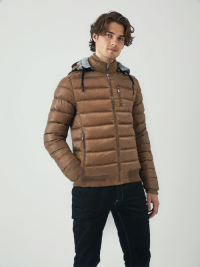 Men’s Foam Padded Jacket MPJ250709 – 20D Nylon Shell, 210T Lining, Hand-Filled Synthetic Cotton