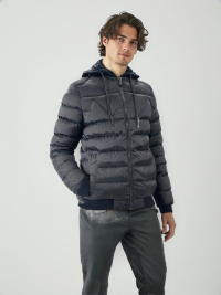 Men’s Foam Padded Jacket MPJ250704 – 75D Polyester Shell, 210T Lining, Hand-Filled Synthetic Cotton