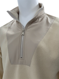 SWT250404 Polar Fleece trims with 50d Polyester Mens Classic Sweatshirt