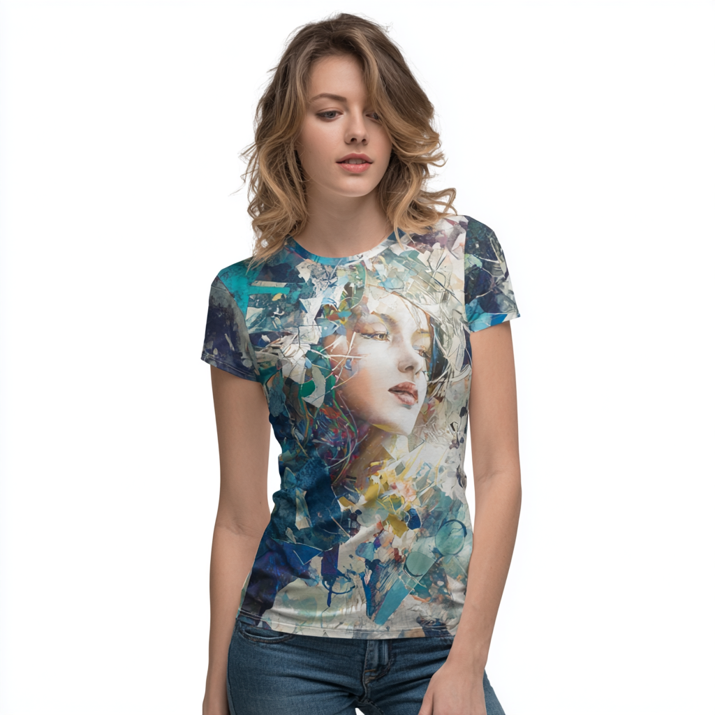 STS260175 100% Polyester 180GSM Adult T-shirt Bright Color Print