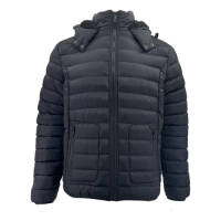 Men’s Foam Padded Jacket MPJ250703 – 210T Polyester Shell & Lining, Hand-Filled Synthetic Cotton