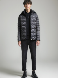 Men’s Foam Padded Jacket MPJ250708 – 20D Nylon Shell & Lining, 160g Synthetic Cotton Insulation