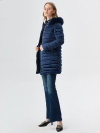 Women’s Foam Padded Jacket WPJ250704 – 220g Fur Shell, Soft Fur Lining, 210T Sleeves, 140g Synthetic Cotton