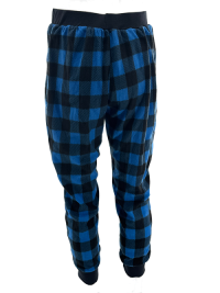 PJM250401 100% Polyester top and Polar Fleece Pants Womens Pajama Set with Tartan print